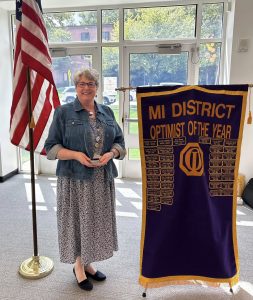 Michigan District, Optimist International, Optimist of the Year, 2025, Lyn Lenox-Bosma